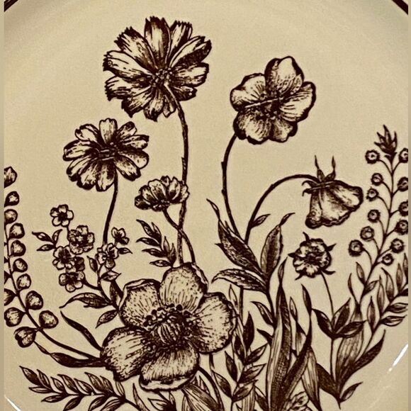 Vintage Design Four Sango Indian Summer Stoneware Plate/Platter - Picture 2 of 4